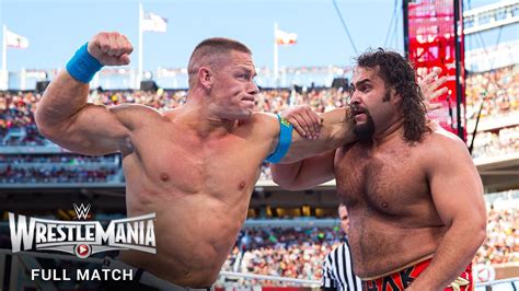 wrestlemania 31 results|John Cena vs. Rusev: Winner and Reaction from .